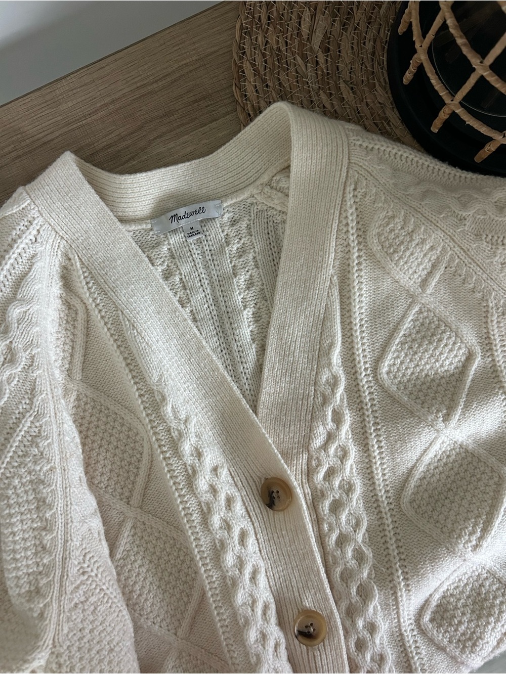 Madewell Cropped Cardigan - Picture 4 of 12